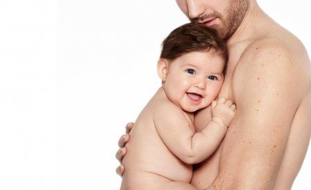 Bioderma - father and baby ABCDerm
