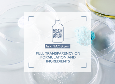 full transparency on formulation and ingredients